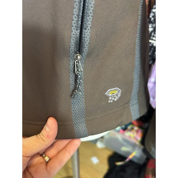 Mountain Hardwear Jacket Womens L Brown Full Zip Conduit Softshell Outdoors - Picture 6 of 16